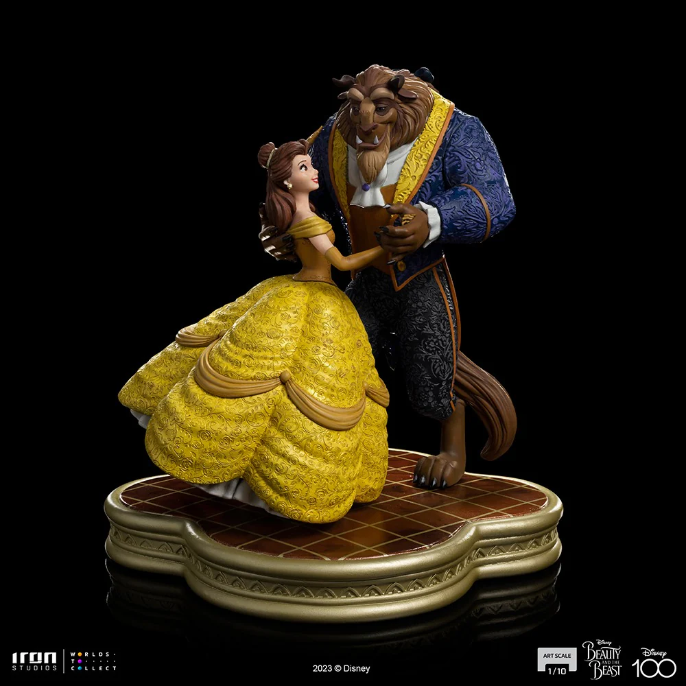 Beauty and The Beast - Disney 100th - Beauty and The Beast - Art Scale 1/10 - Iron Studios - Image 3