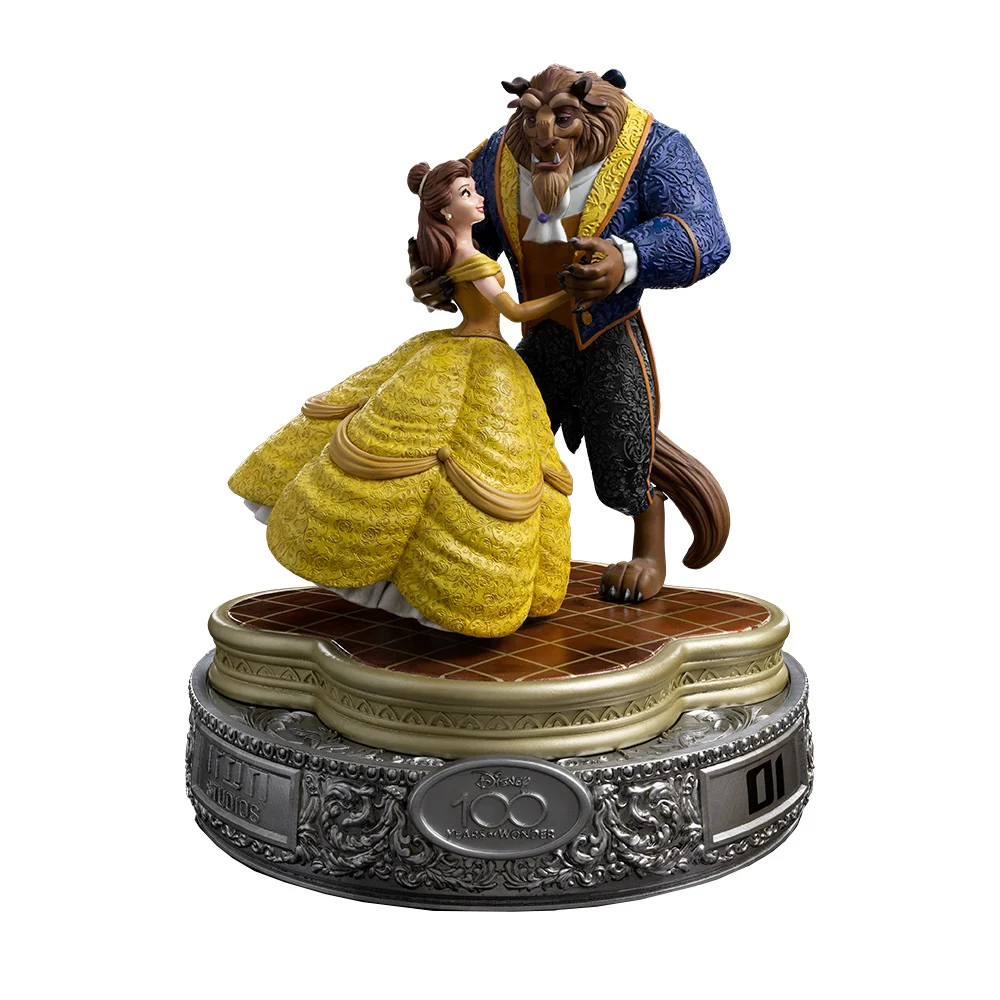 Beauty and The Beast 100 Years Version Disney 100th Beauty and The Beast Art Scale 1/10 Iron Studios