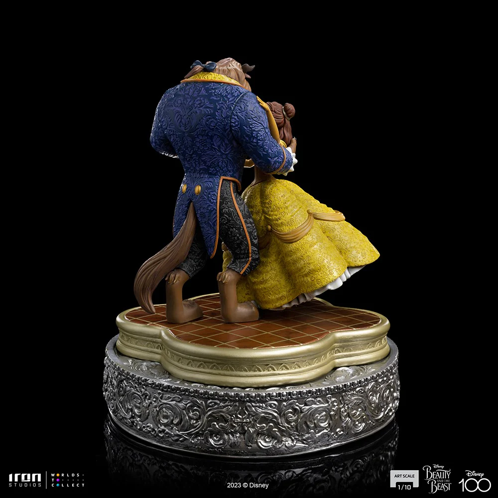 Beauty and The Beast 100 Years Version Disney 100th Beauty and The Beast Art Scale 1/10 Iron Studios - Image 5