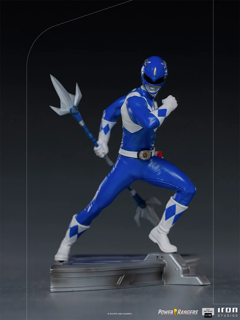 Blue Ranger - Mighty Morphin Power Rangers - BDS Art Scale 1/10 - Iron Studios - Image 3