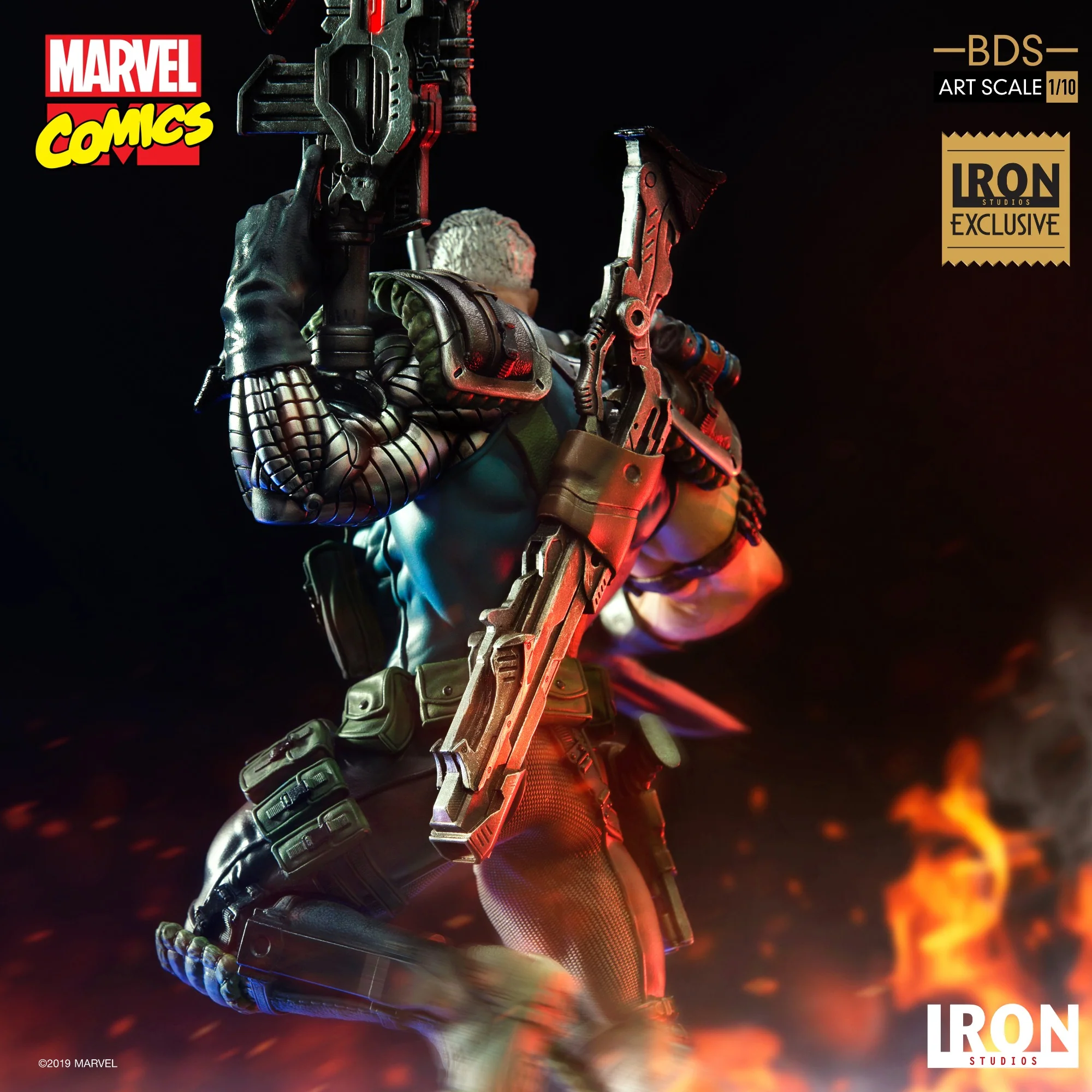 Statue Cable - X-Men - Marvel Comics - Art Scale 1/10 - Iron Studios - Image 3
