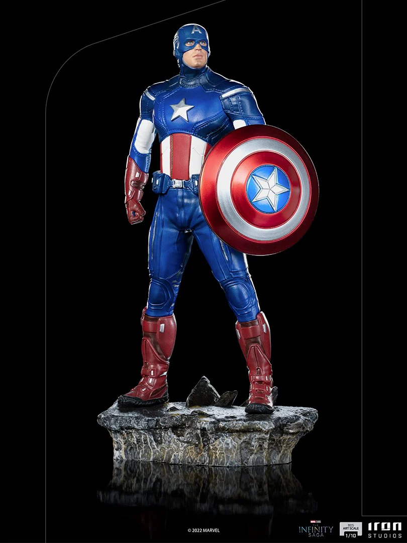 Captain America (Battle of New York) - The Infinity Saga - BDS Art Scale 1/10 - Iron Studios - Image 7