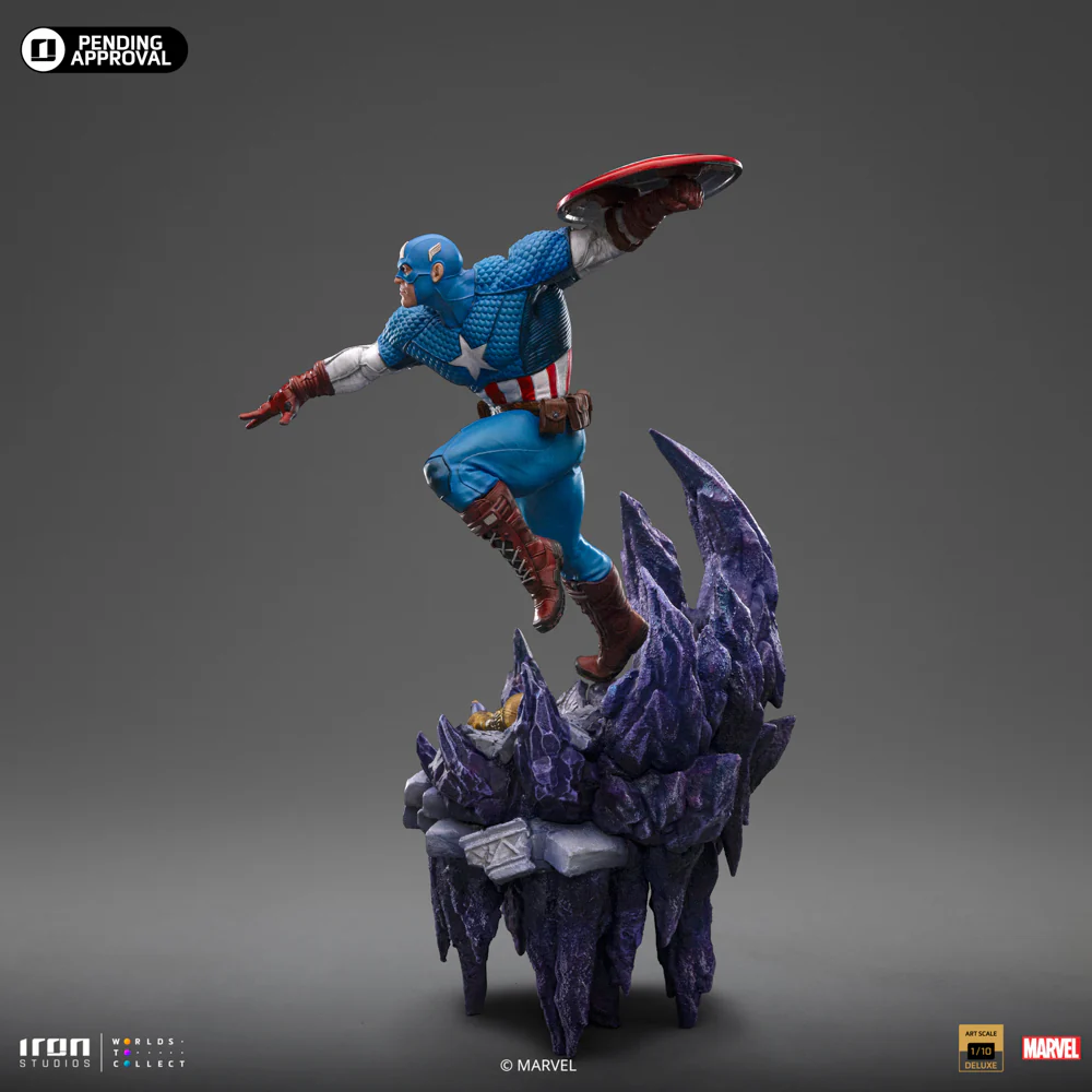 Captain America Deluxe Infinity Gauntlet Diorama BDS Art Scale 1/10 Iron Studios - Image 6