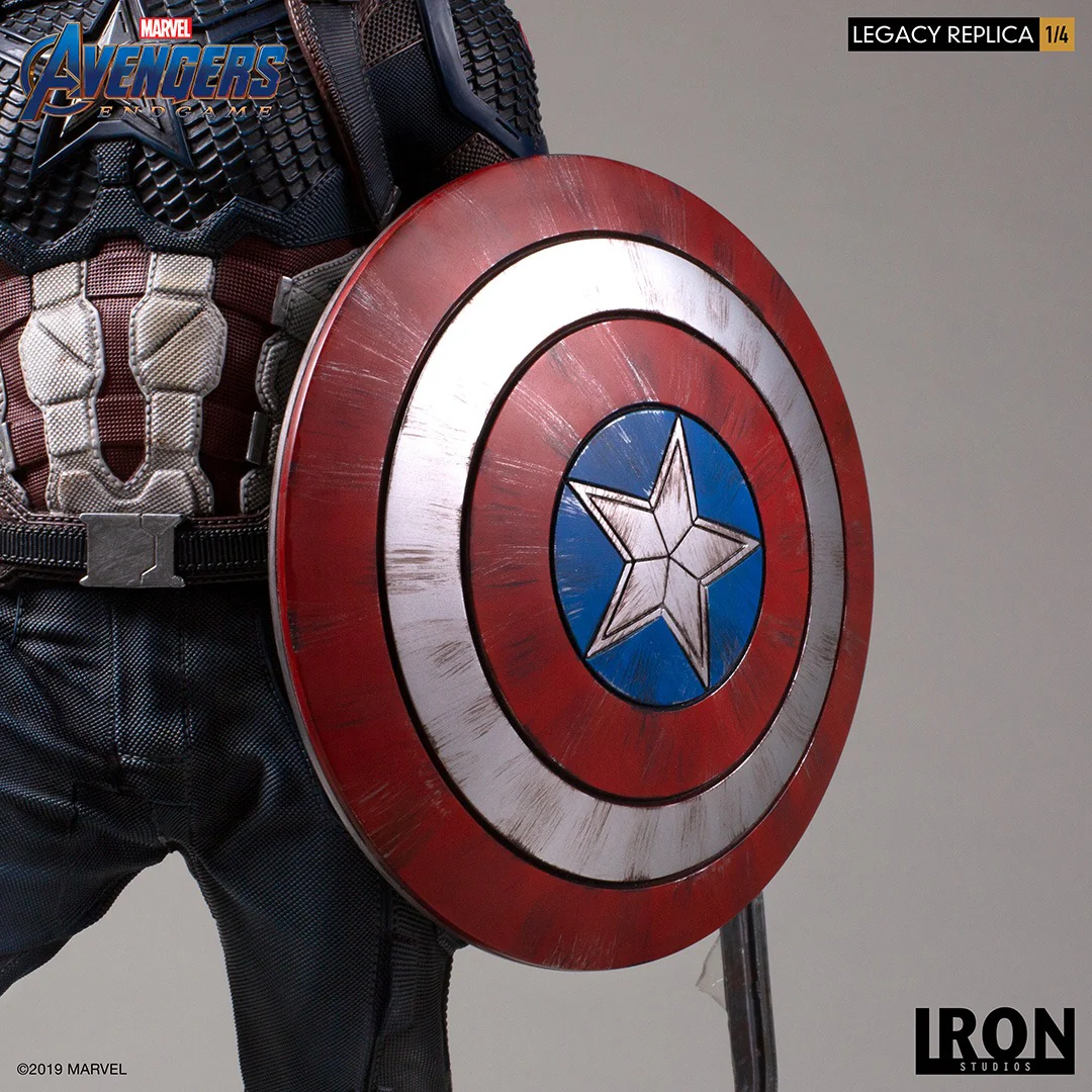 Statue Captain America Regular- Avengers: End Game - Legacy Replica 1/4 - Iron Studios - Image 5