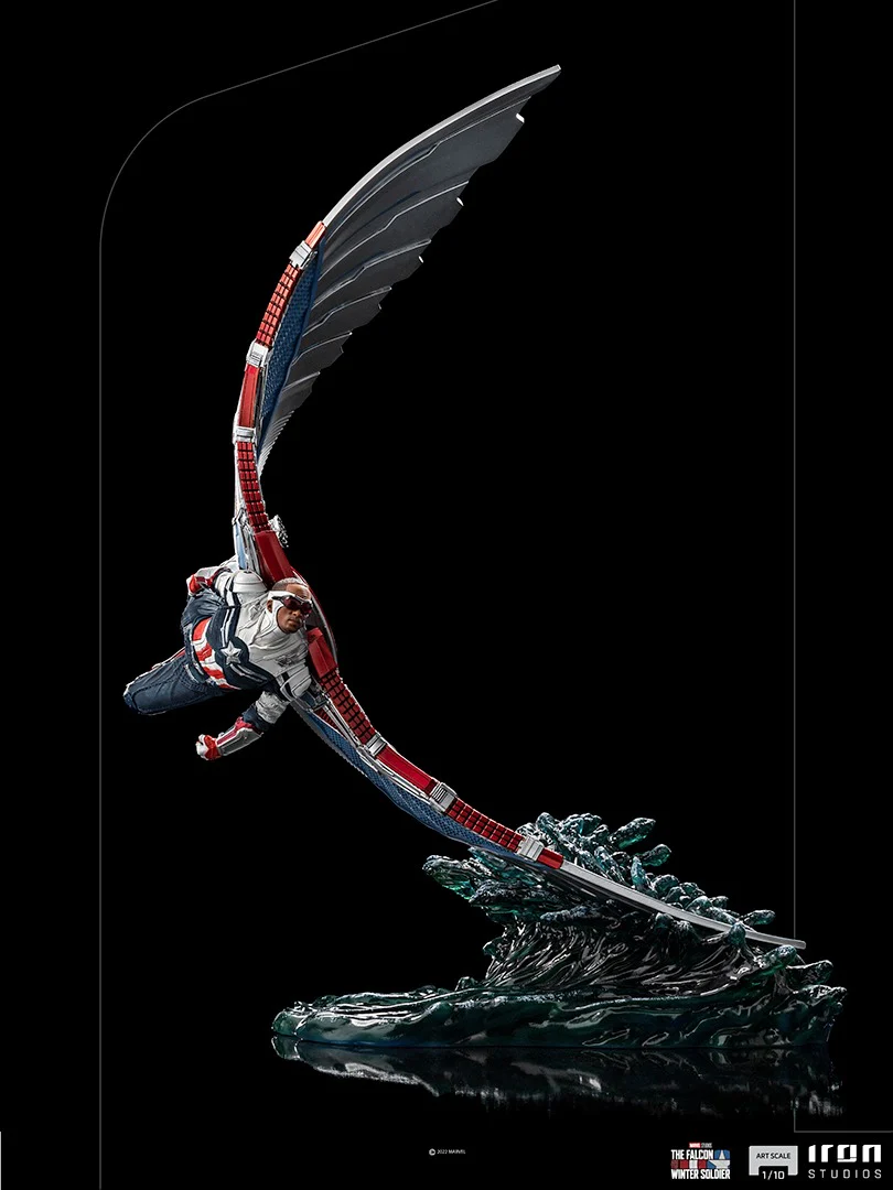 Captain America Sam Wilson - The Falcon and the Winter Soldier - BDS Art Scale 1/10 - Iron Studios - Image 6