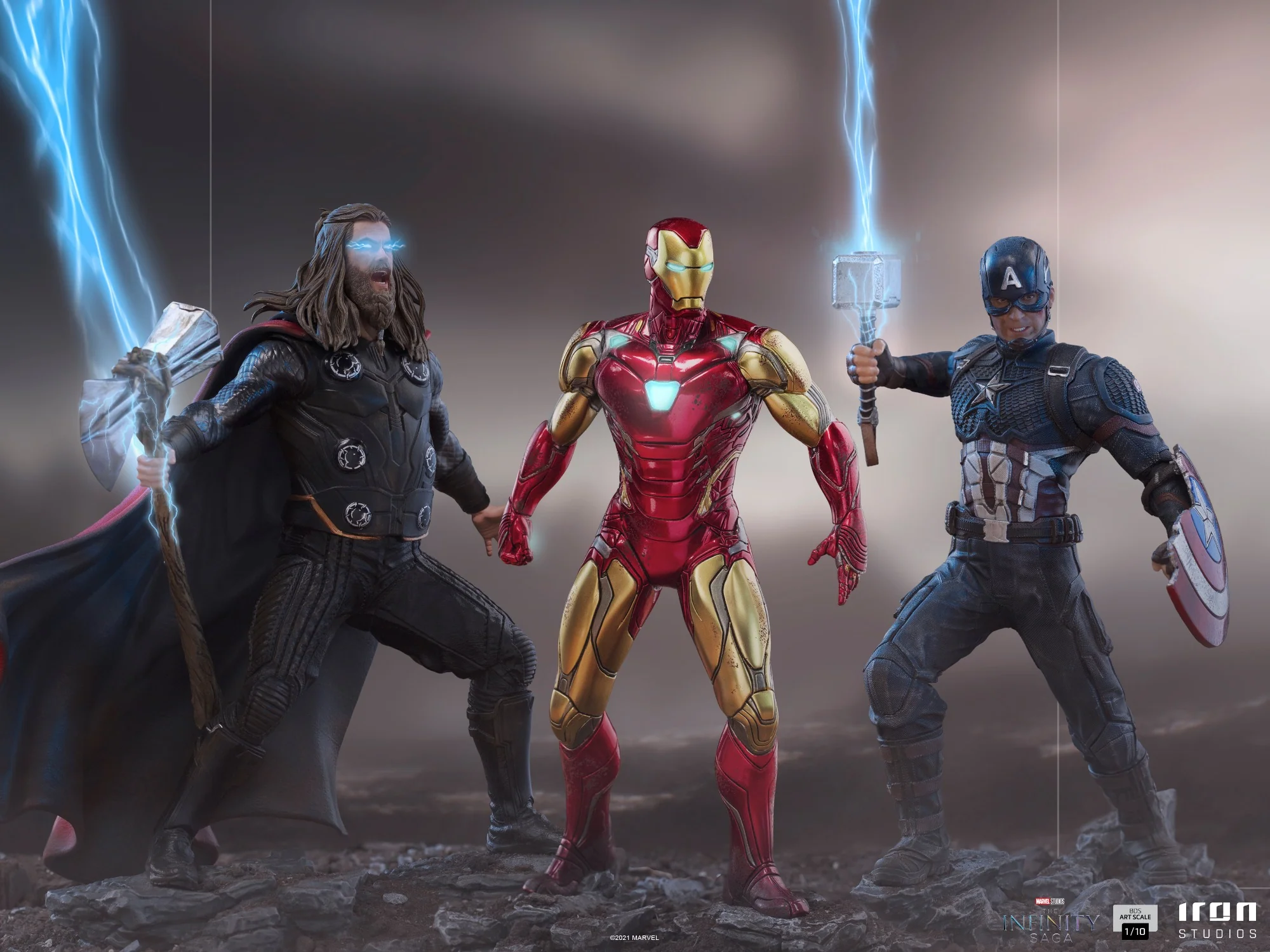 Captain America Ultimate - The Infinity Saga - Art Scale 1/10 - Iron Studios - Image 3