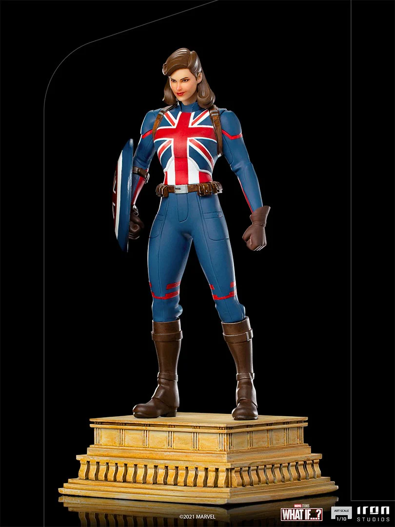 Captain Carter  What If...?  Marvel  Art Scale 1/10  Iron Studios - Image 11