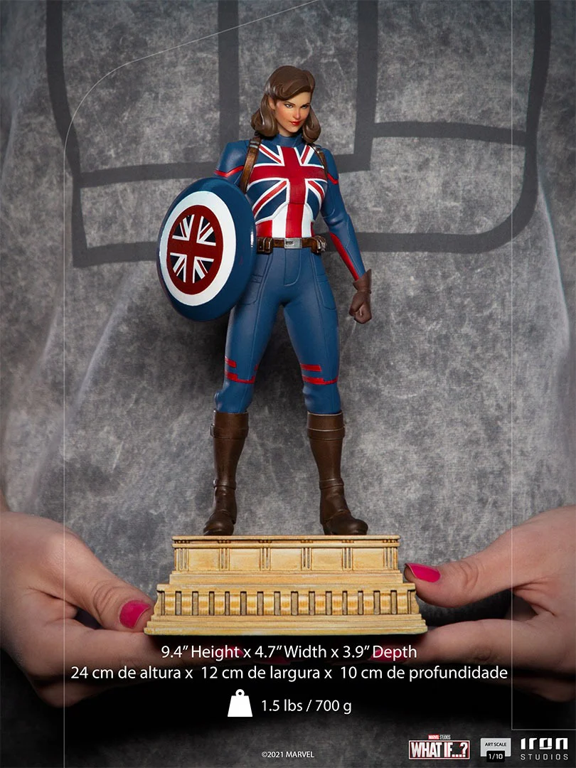 Captain Carter  What If...?  Marvel  Art Scale 1/10  Iron Studios - Image 13
