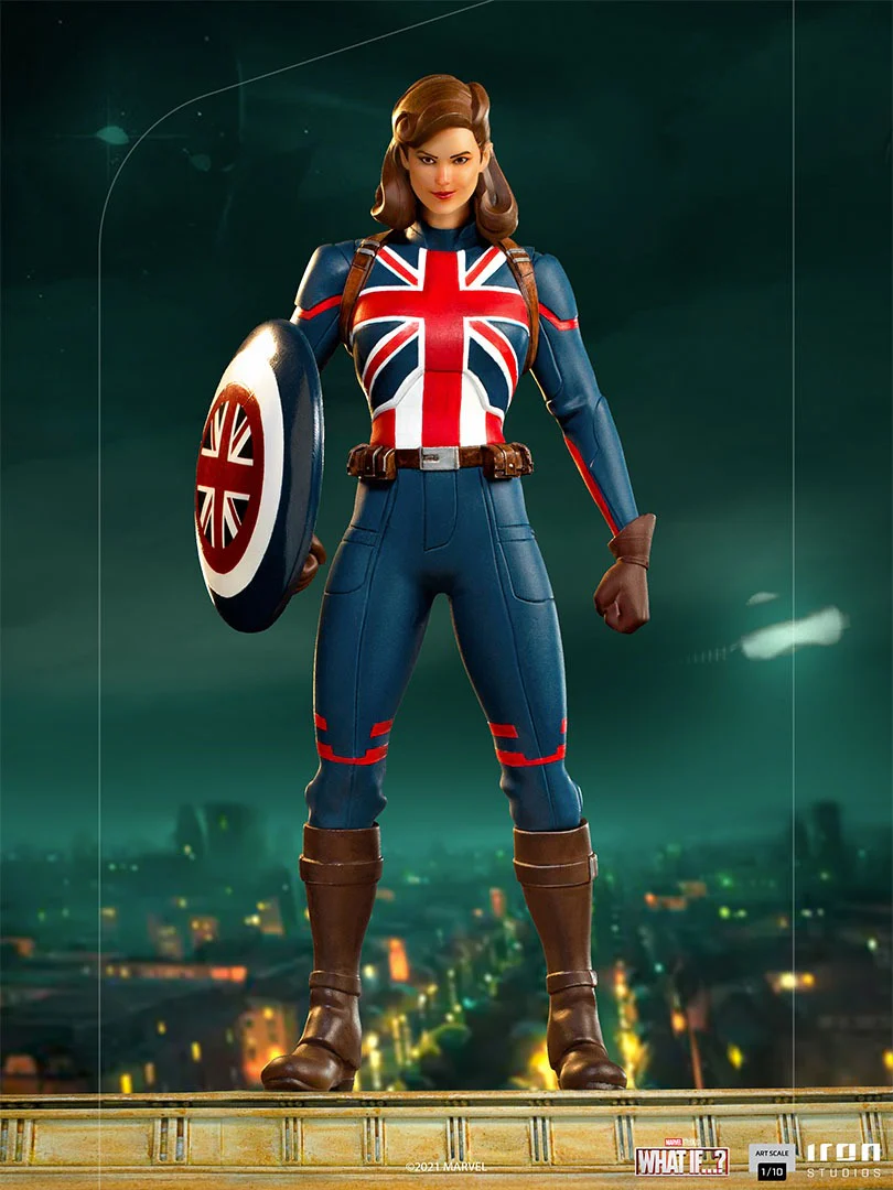 Captain Carter  What If...?  Marvel  Art Scale 1/10  Iron Studios - Image 4