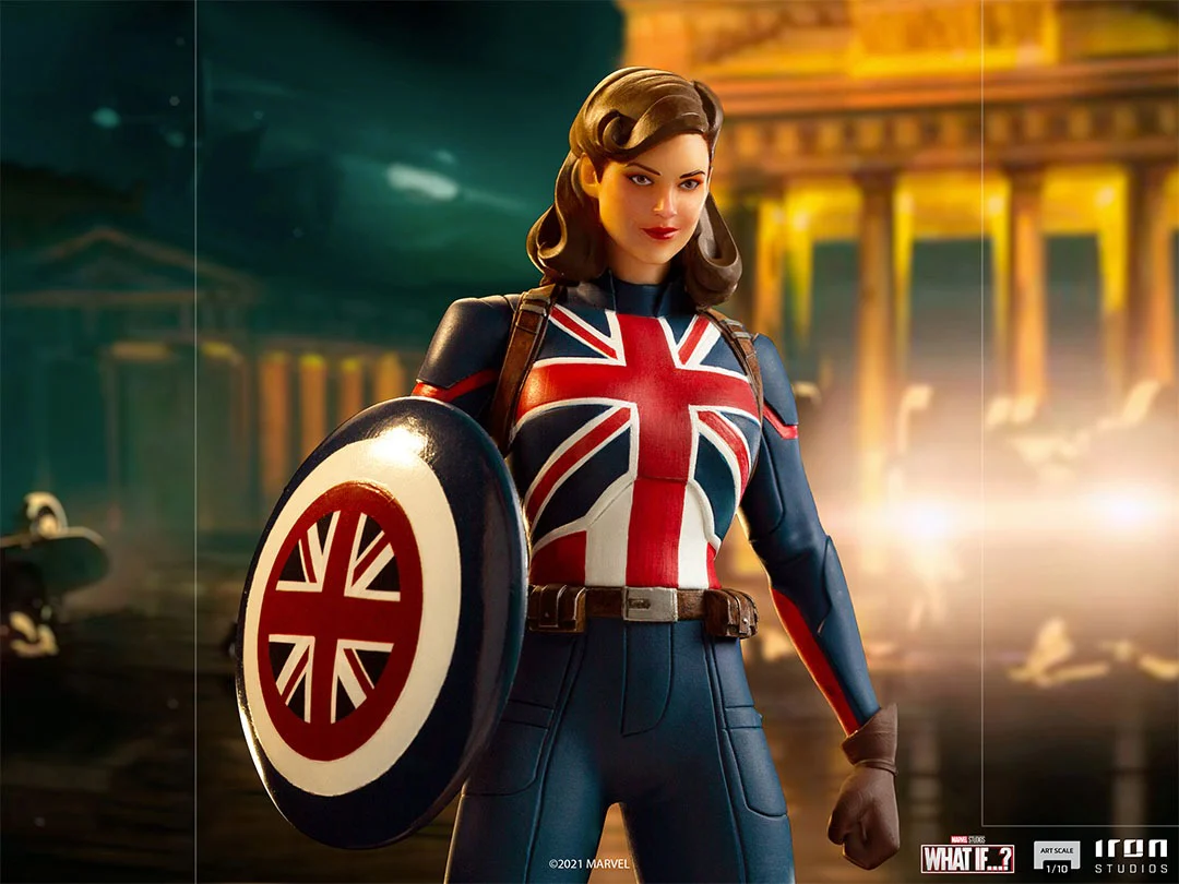Captain Carter  What If...?  Marvel  Art Scale 1/10  Iron Studios - Image 5