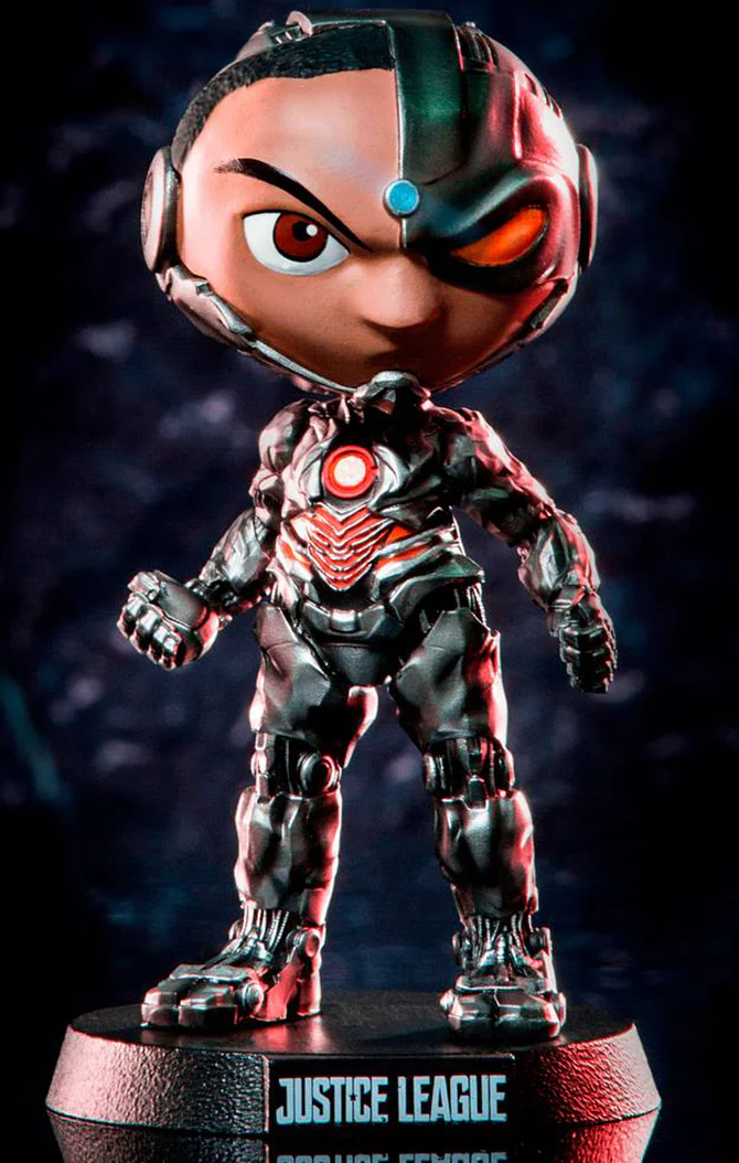 Statue Cyborg - Justice League - MiniCo - Iron Studios - Image 6