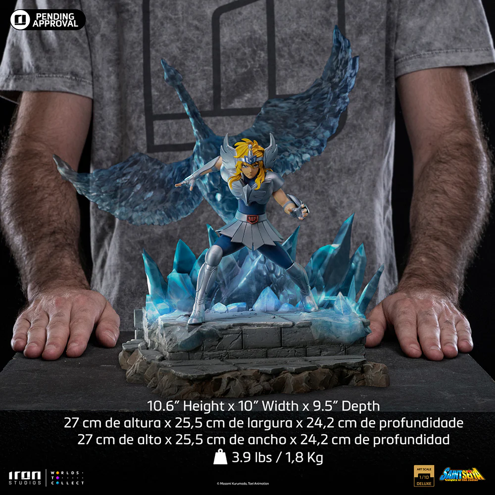 Cygnus Hyoga Saint Seiya Art Scale 1/10 Iron Studios - Image 7