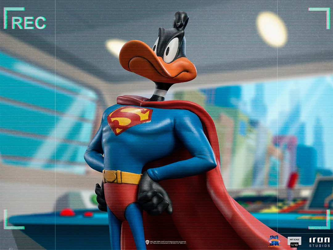 Daffy Duck Superman Space Jam: A New Legacy Art Scale 1/10 Iron Studios - Image 3