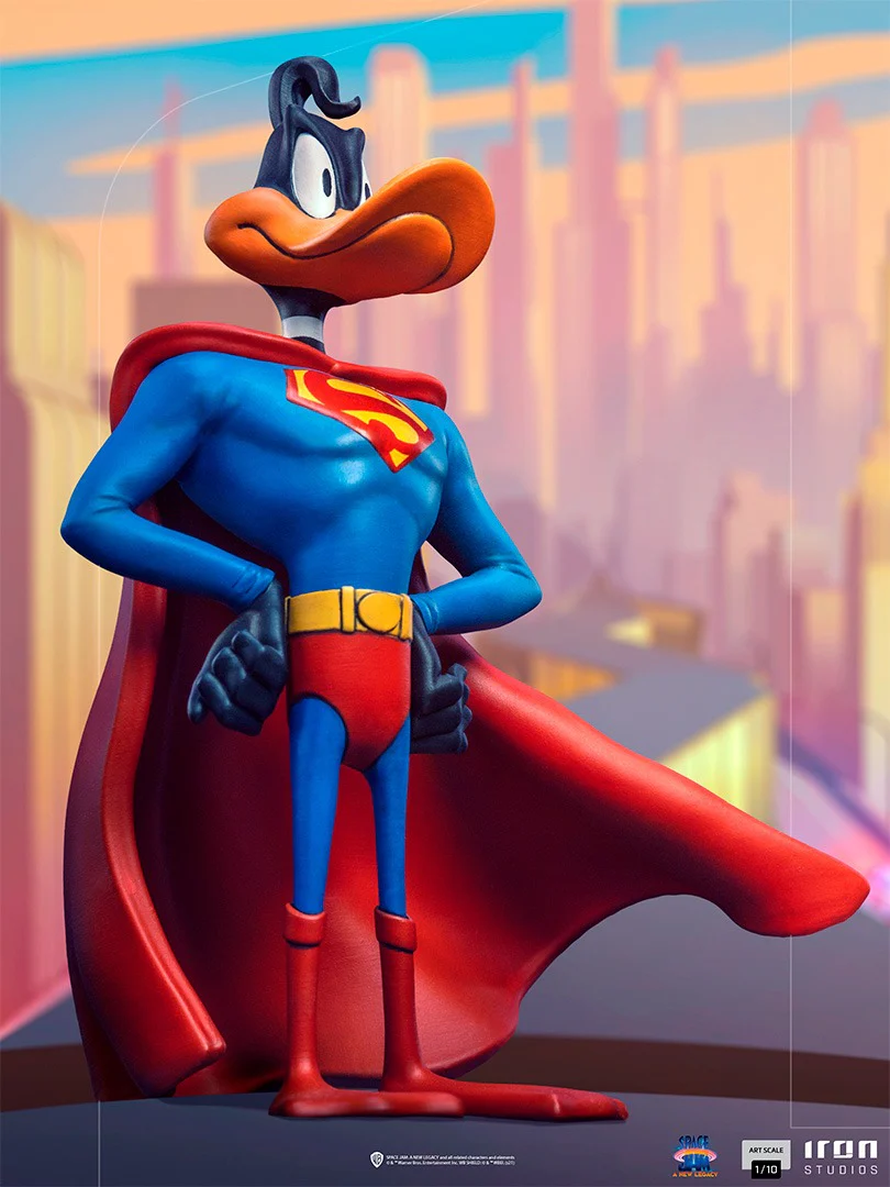 Daffy Duck Superman Space Jam: A New Legacy Art Scale 1/10 Iron Studios - Image 4