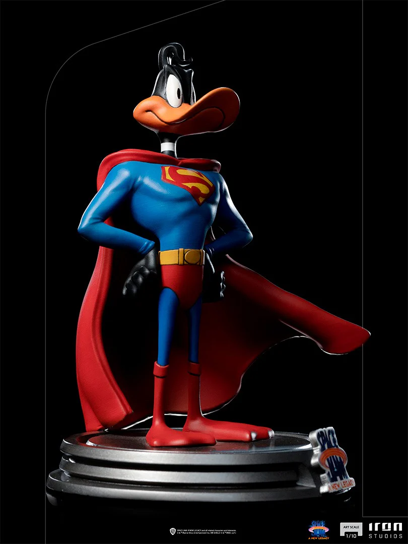 Daffy Duck Superman Space Jam: A New Legacy Art Scale 1/10 Iron Studios - Image 7