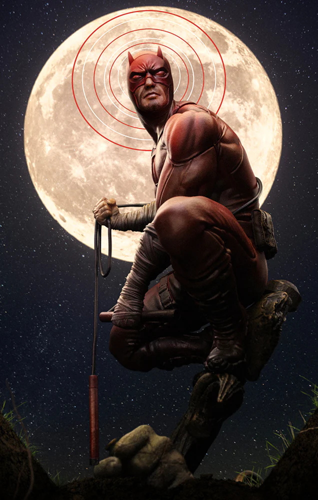 Daredevil Unleashed  Marvel Comics  Art Scale 1/10  Iron Studios - Image 2