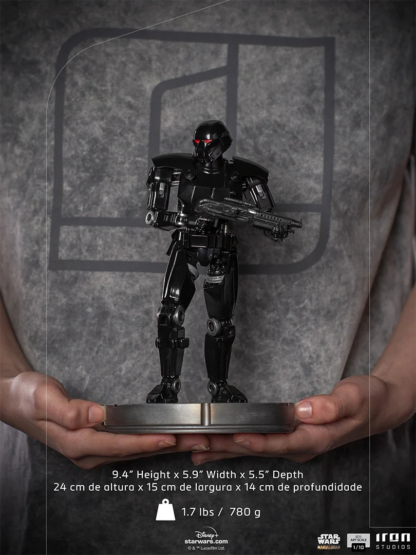 Dark Trooper  Star Wars: The Mandalorian  BDS Art Scale 1/10  Iron Studios - Image 14