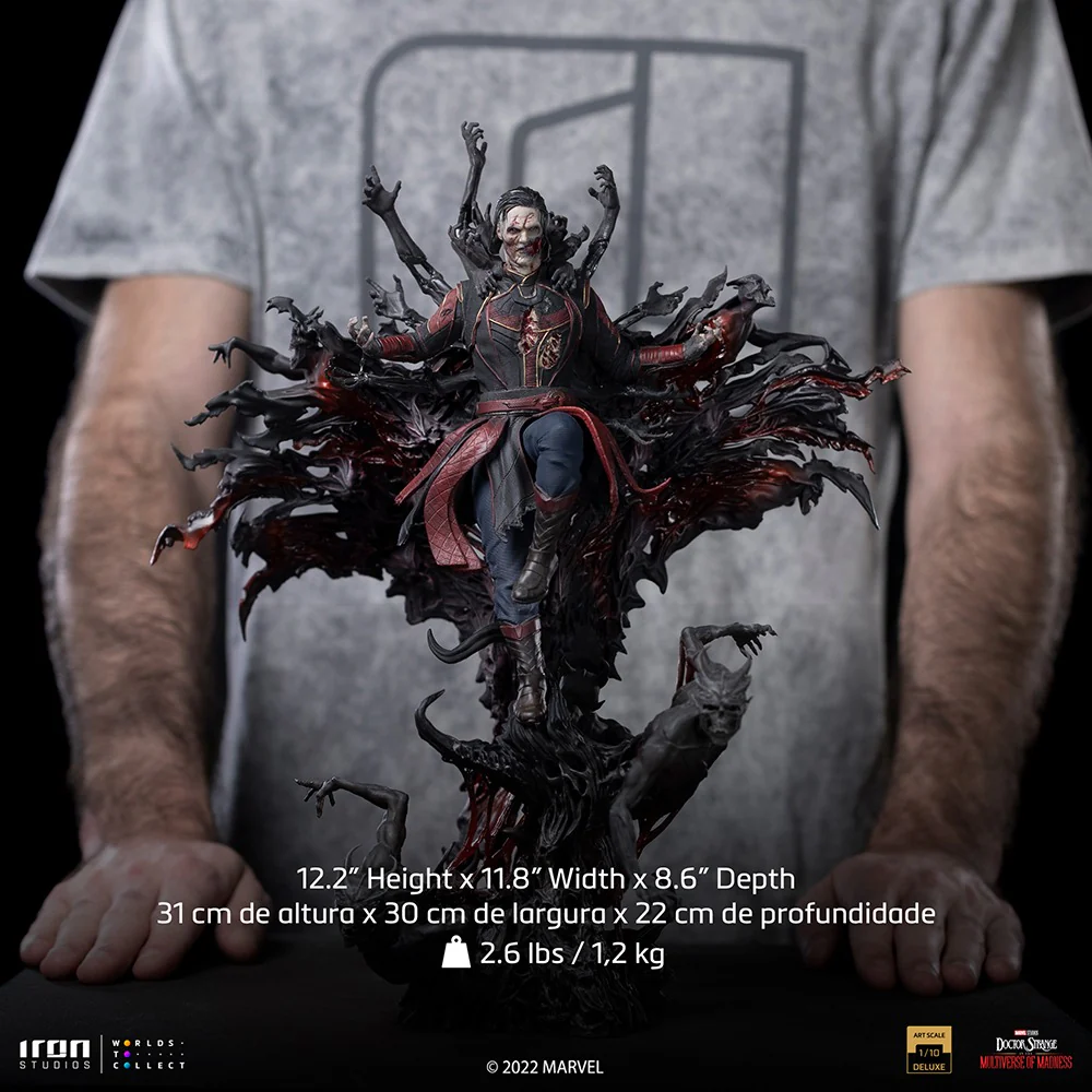 Dead Defender Strange Deluxe Doctor Strange In the Multiverse of Madness Art Scale 1/10 Iron Studios - Image 7