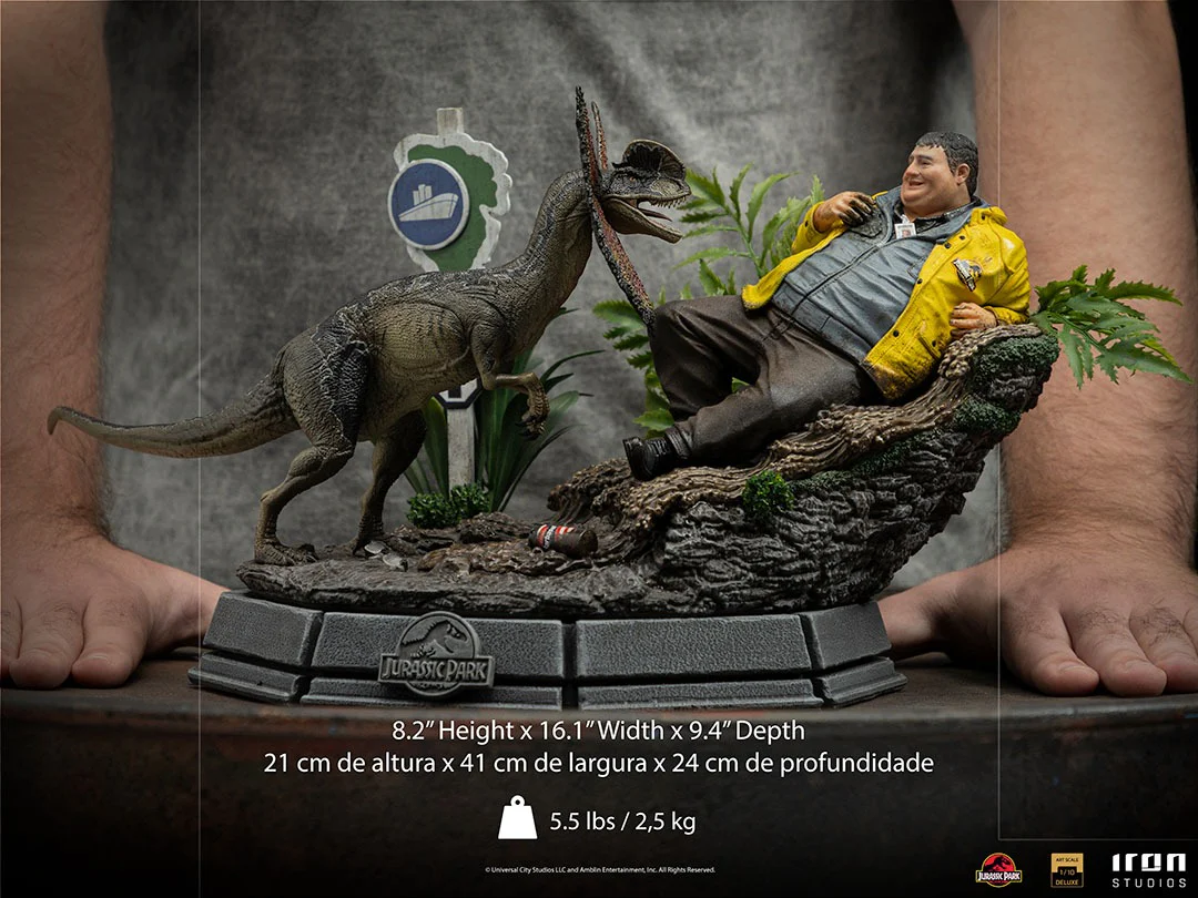 Dennis Nedry - Jurassic Park - Art Scale 1/10 - Iron Studios - Image 7