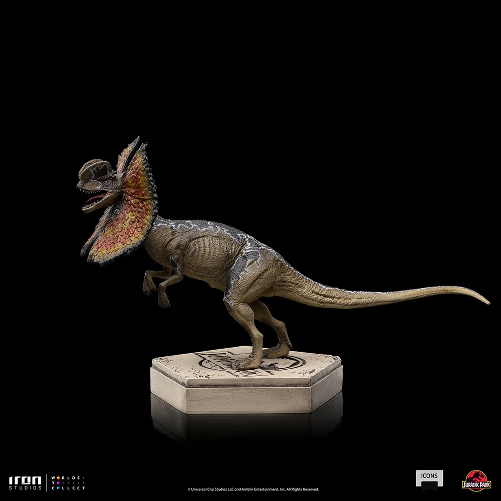 Dilophosaurus - Jurassic Park - Icons - Iron Studios - Image 5
