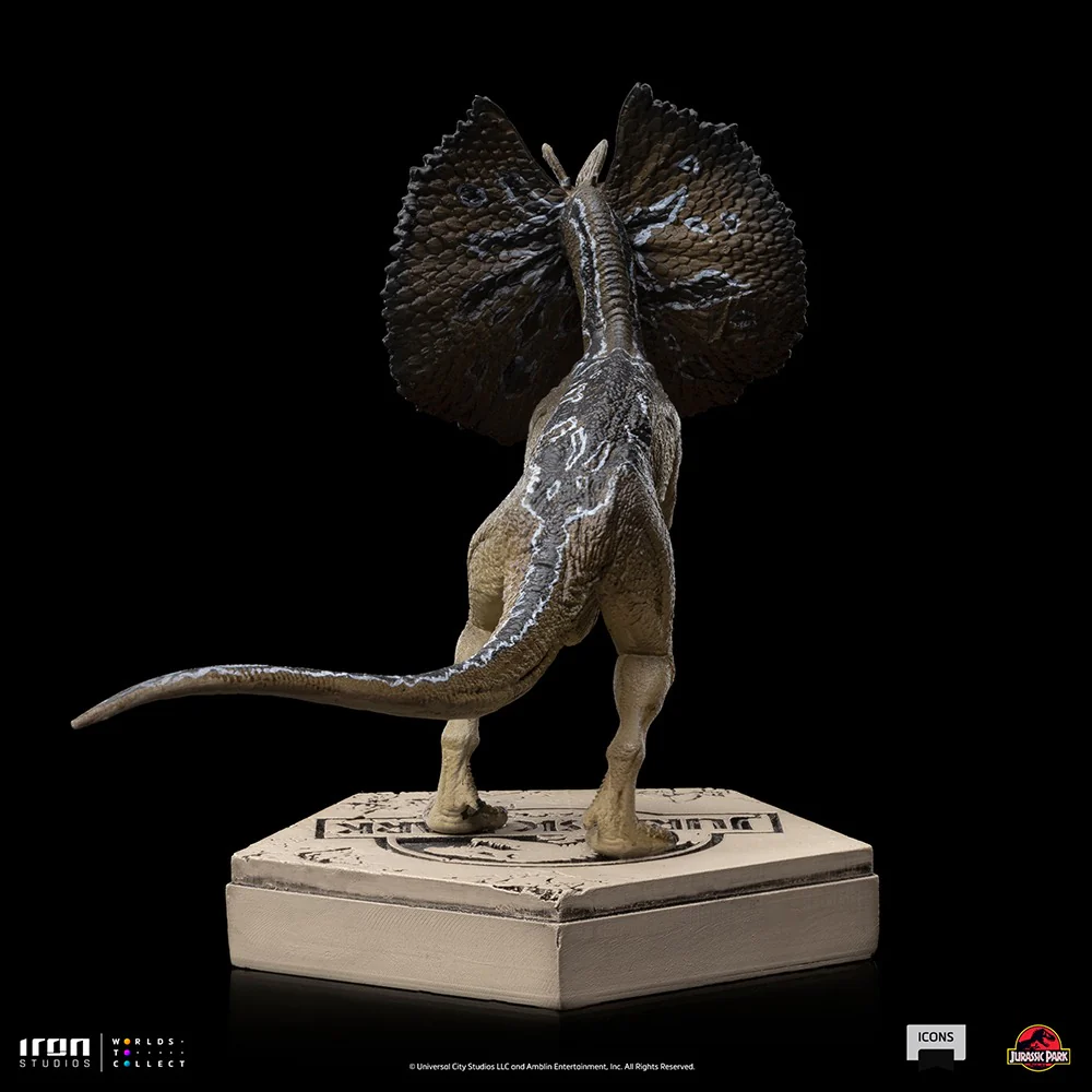 Dilophosaurus - Jurassic Park - Icons - Iron Studios - Image 6