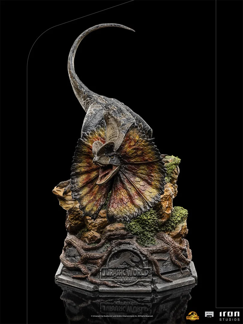 Dilophosaurus - Jurassic World - Art Scale 1/10 - Iron Studios - Image 3