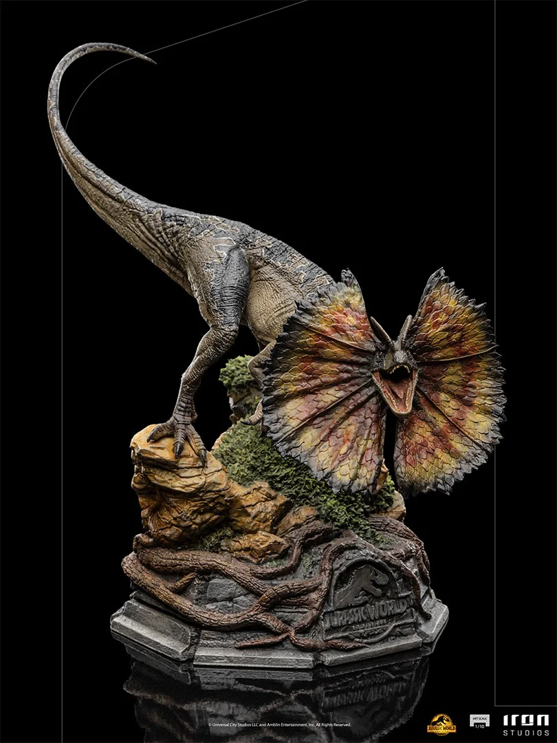 Dilophosaurus - Jurassic World - Art Scale 1/10 - Iron Studios - Image 4