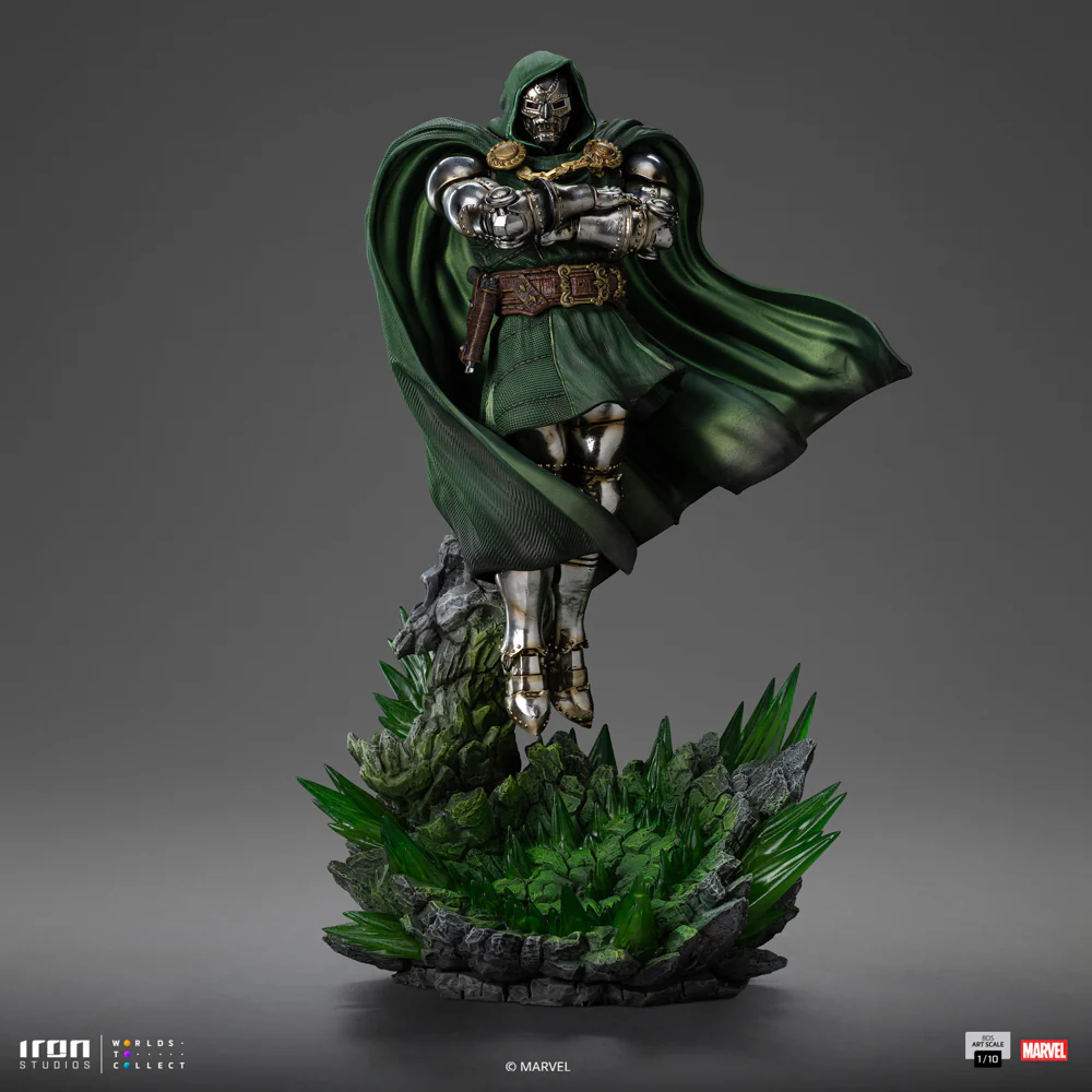 Doctor Doom - Infinity Gauntlet Diorama - BDS Art Scale 1/10 - Iron Studios - Image 6