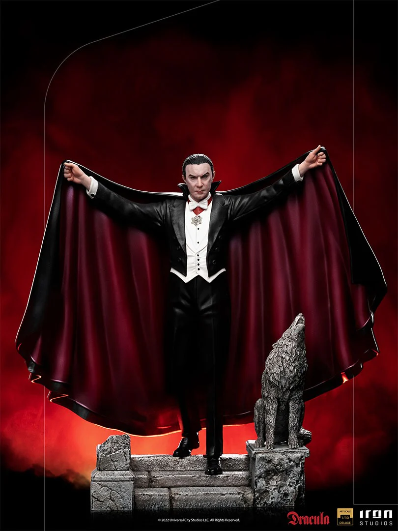 Dracula Bela Lugosi Deluxe - Universal Monsters - Art Scale 1/10 - Iron Studios - Image 3
