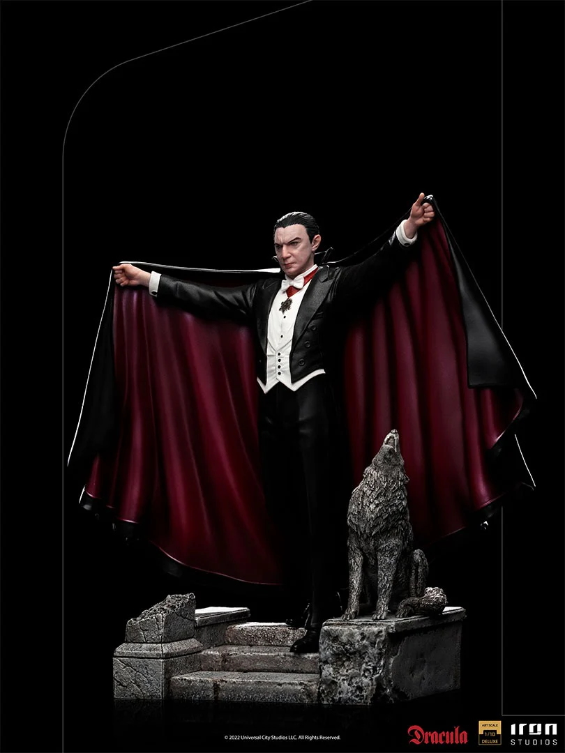 Dracula Bela Lugosi Deluxe - Universal Monsters - Art Scale 1/10 - Iron Studios - Image 5