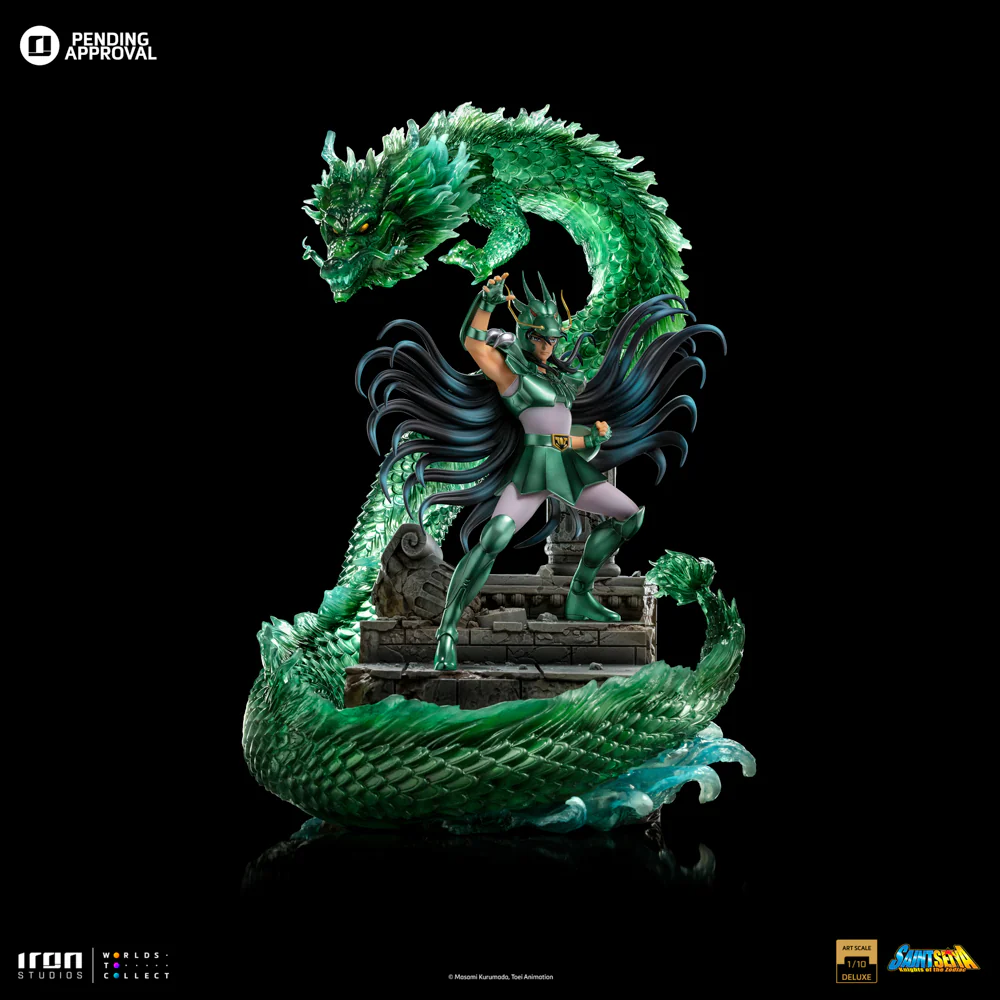 Dragon Shiryu Deluxe Saint Seiya Art Scale 1/10 Iron Studios - Image 3