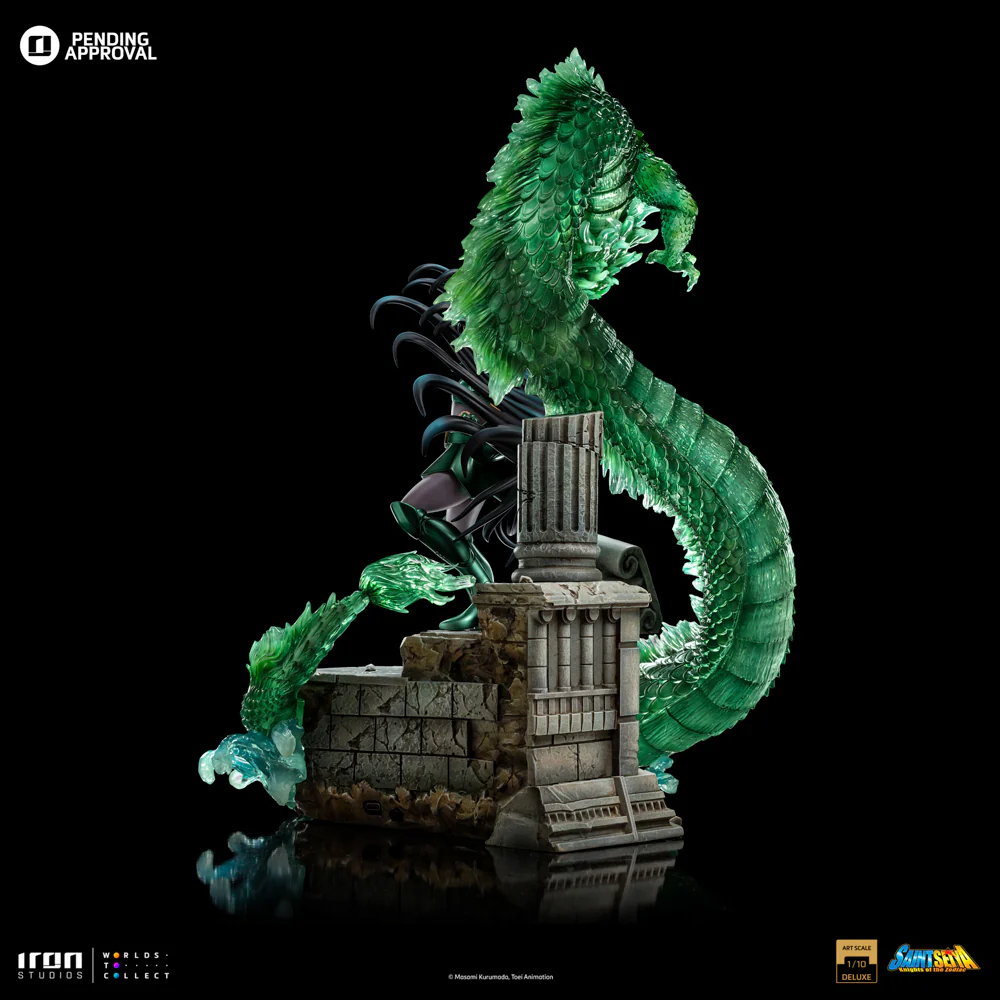 Dragon Shiryu Deluxe Saint Seiya Art Scale 1/10 Iron Studios - Image 6