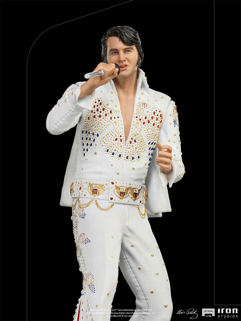 Elvis Presley 1973 Aloha From Hawaii - Art Scale 1/10 - Iron Studios - Image 6