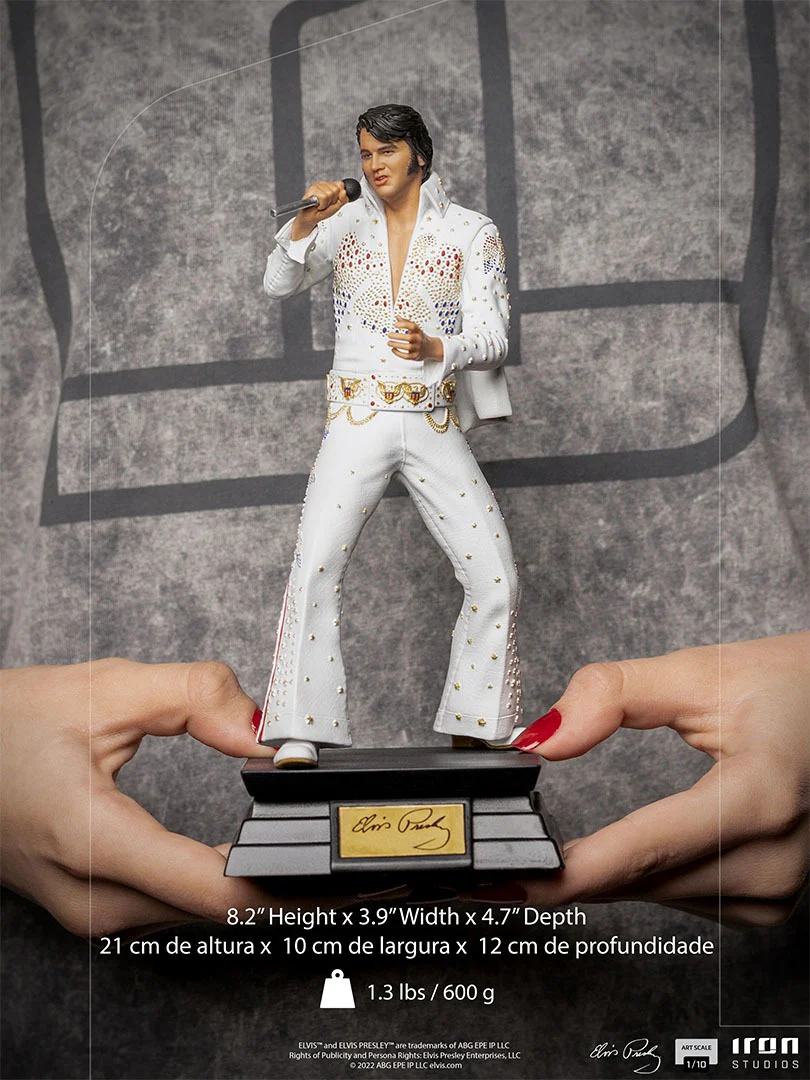 Elvis Presley 1973 Aloha From Hawaii - Art Scale 1/10 - Iron Studios - Image 7