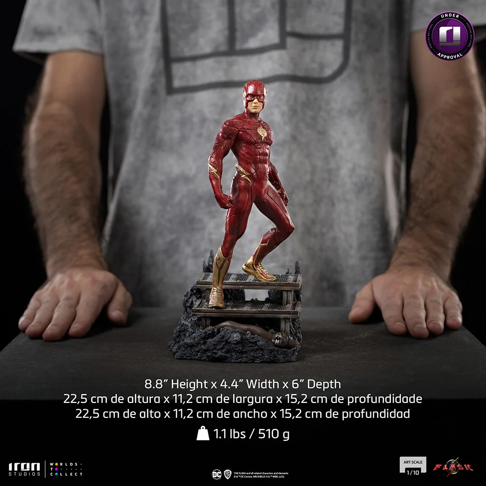 Flash - The Flash Movie - Art Scale 1/10 - Iron Studios - Image 7