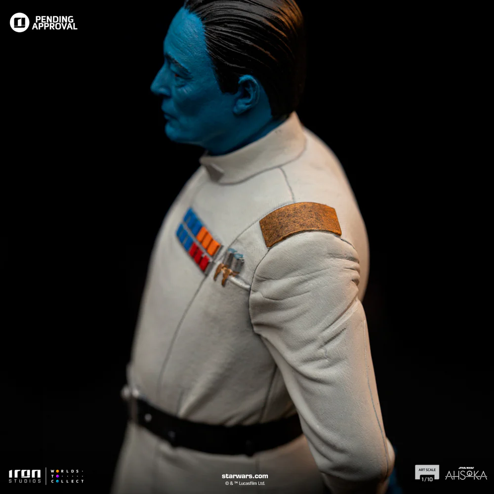 Grand Admiral Thrawn Star Wars: Ahsoka Series Art Scale 1/10 Iron Studios - Image 10