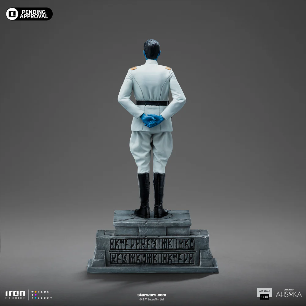 Grand Admiral Thrawn Star Wars: Ahsoka Series Art Scale 1/10 Iron Studios - Image 5