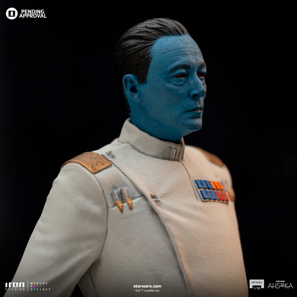 Grand Admiral Thrawn Star Wars: Ahsoka Series Art Scale 1/10 Iron Studios - Image 7