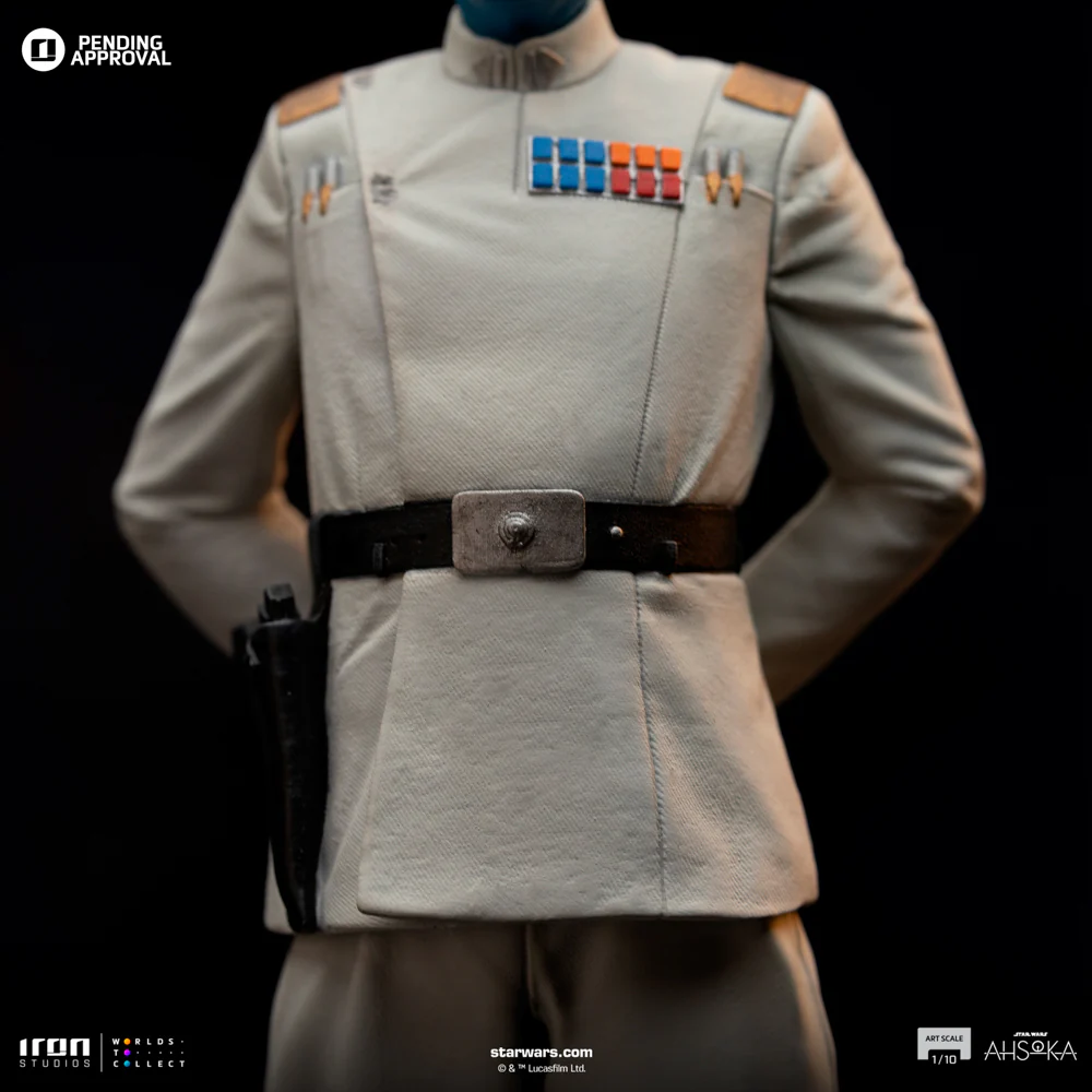 Grand Admiral Thrawn Star Wars: Ahsoka Series Art Scale 1/10 Iron Studios - Image 8