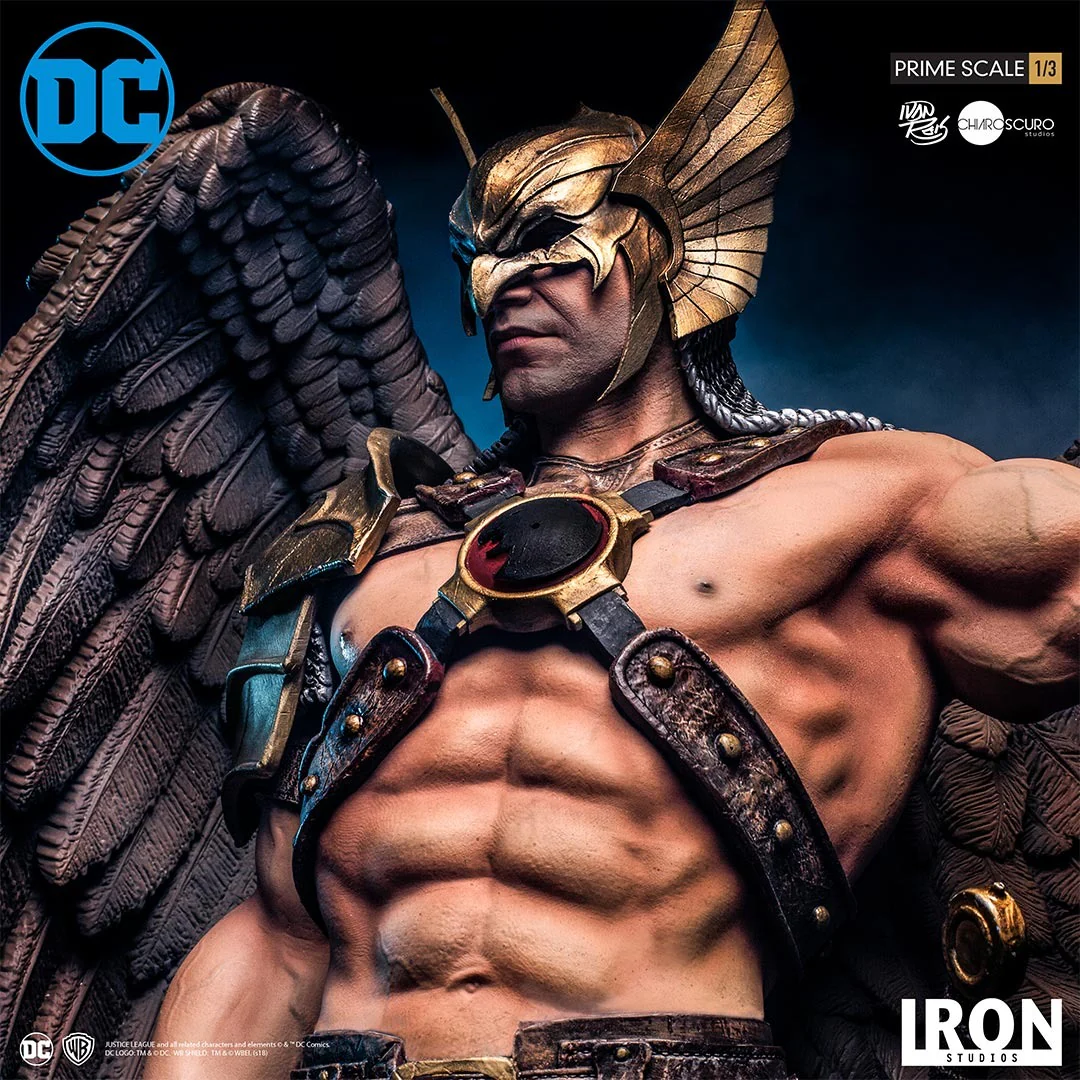 Hawkman by Ivan Reis (Closed Wings Version) - DC Comics - Prime Scale 1/3 - Iron Studios - Image 4
