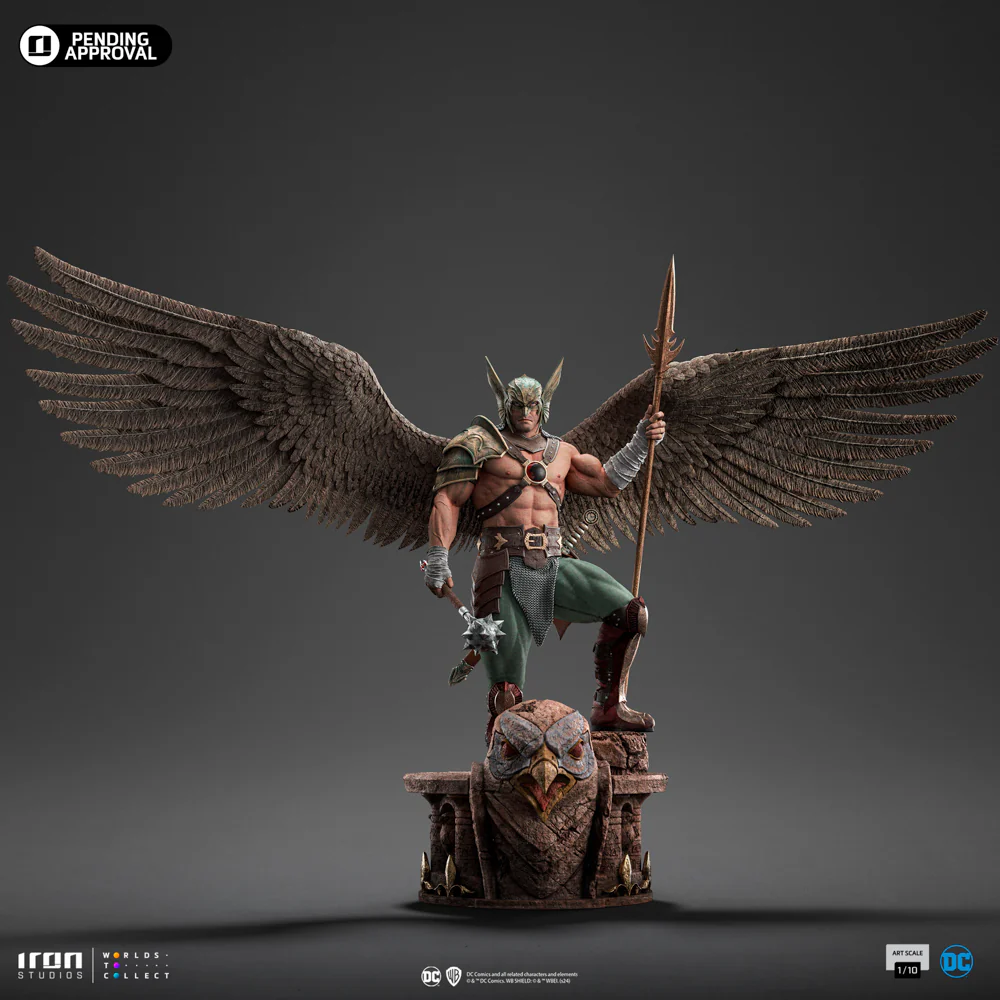 Statue Hawkman 10th Anniversary - DC Comics - Art Scale 1/10 - Iron Studios - Image 4