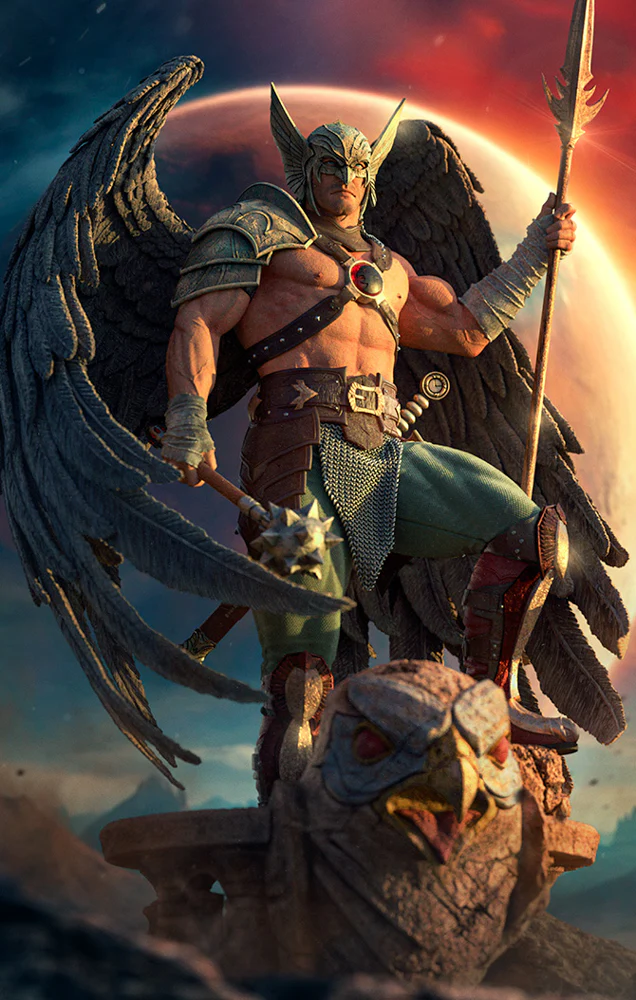 Statue Hawkman 10th Anniversary - DC Comics - Art Scale 1/10 - Iron Studios - Image 6