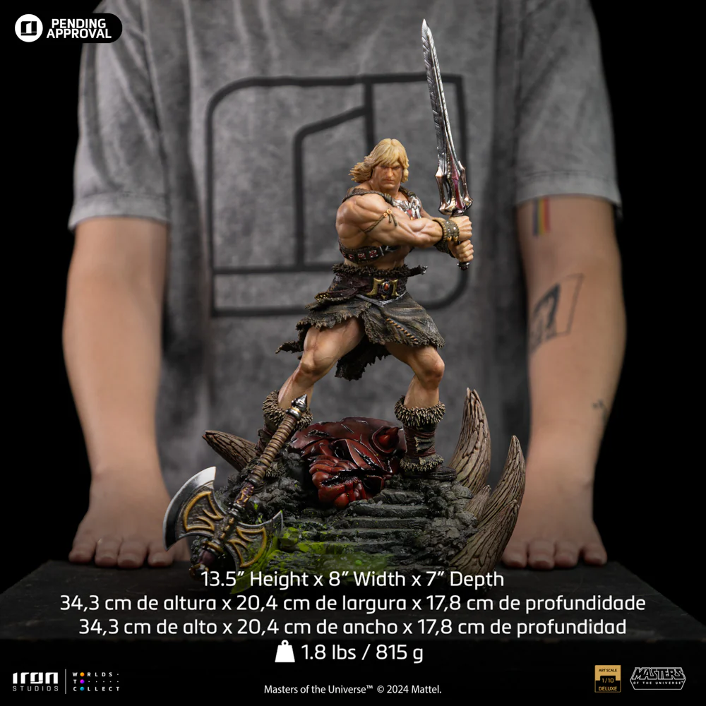 Statue He-Man Unleashed - Masters of the Universe - Art Scale 1/10 - Iron Studios - Image 12