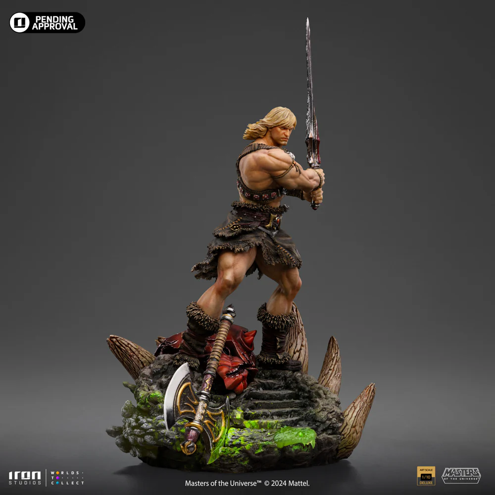 Statue He-Man Unleashed - Masters of the Universe - Art Scale 1/10 - Iron Studios - Image 3
