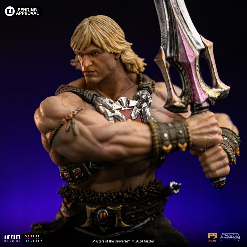 Statue He-Man Unleashed - Masters of the Universe - Art Scale 1/10 - Iron Studios - Image 9