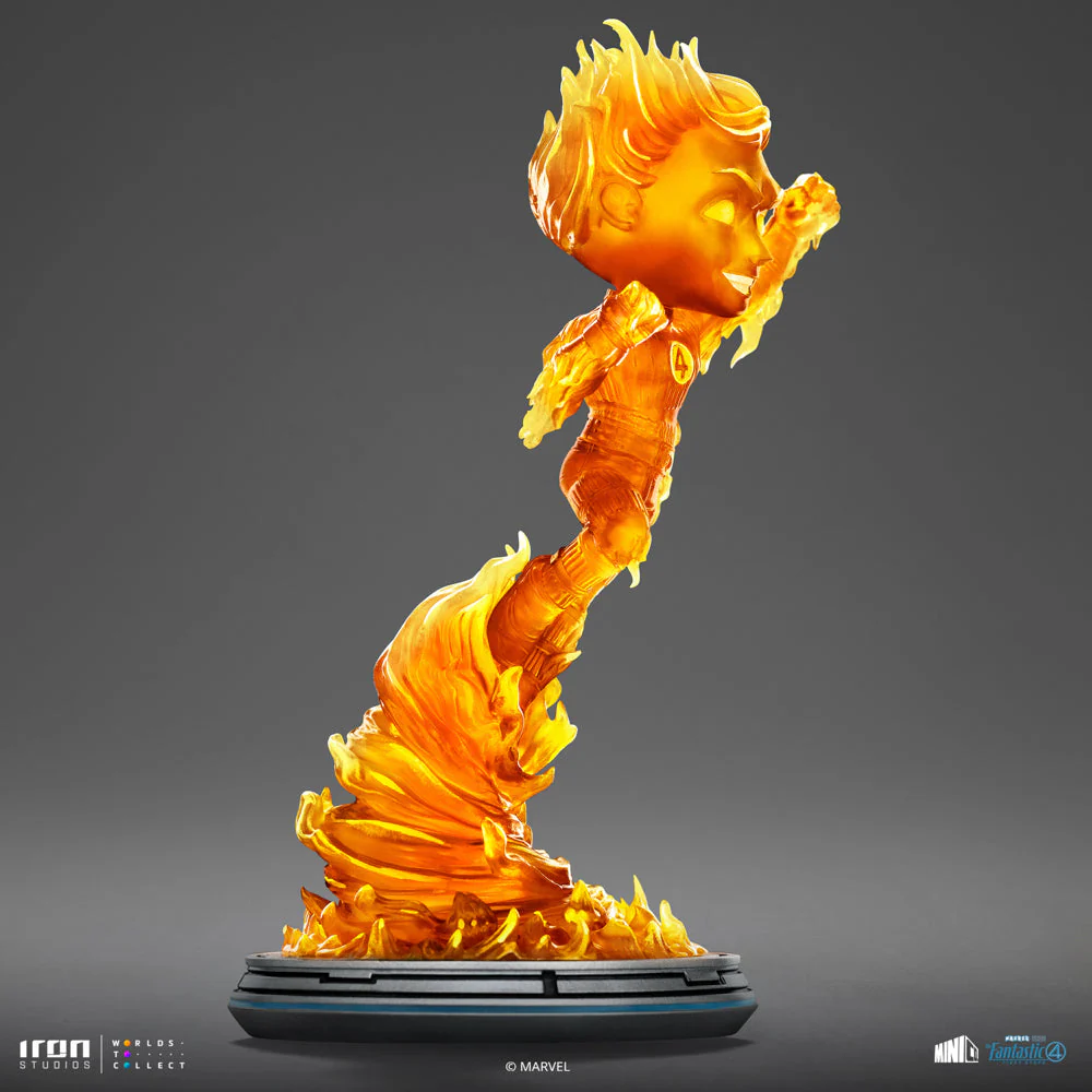 Statue Human Torch The Fantastic Four: First Steps Minico Iron Studios - Image 5