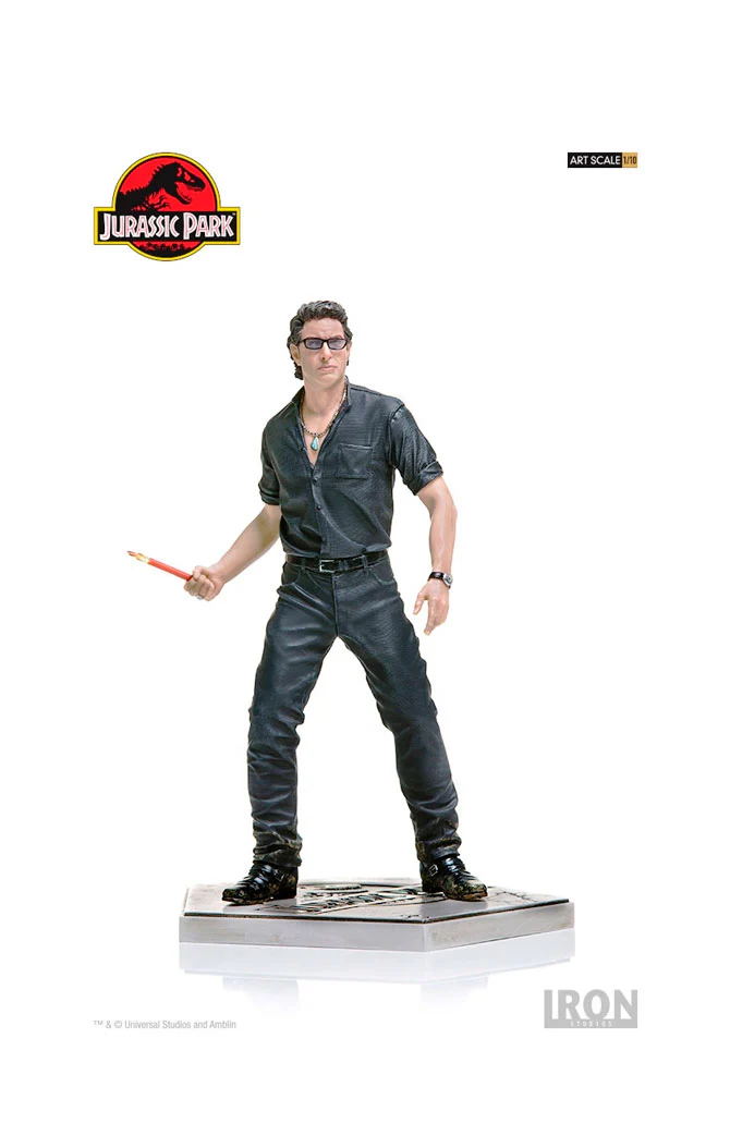 Statue Ian Malcom - Jurassic Park - Bds Art Scale 1/10 - Iron Studios