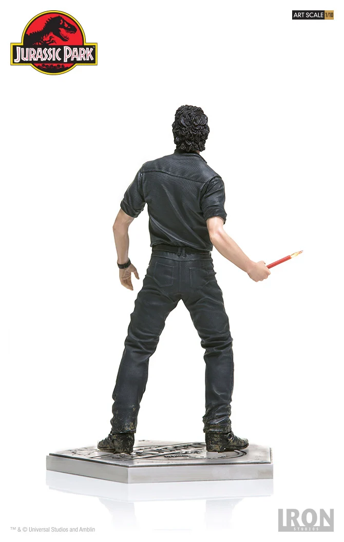 Statue Ian Malcom - Jurassic Park - Bds Art Scale 1/10 - Iron Studios - Image 3
