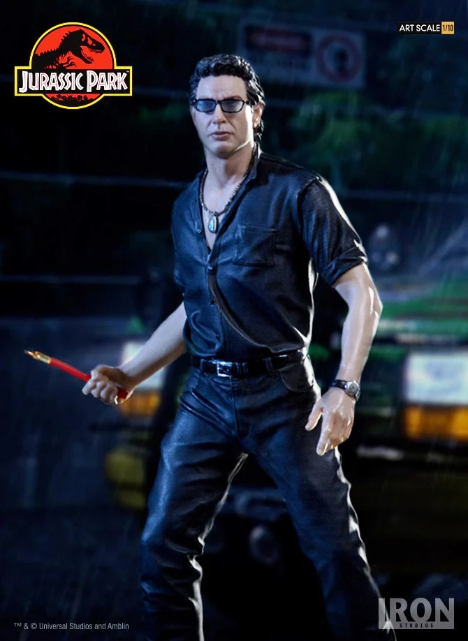Statue Ian Malcom - Jurassic Park - Bds Art Scale 1/10 - Iron Studios - Image 5