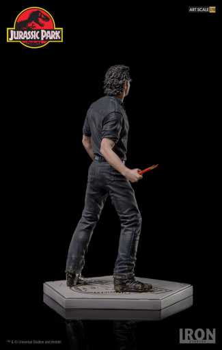 Statue Ian Malcom - Jurassic Park - Bds Art Scale 1/10 - Iron Studios - Image 6